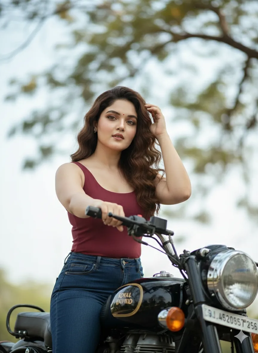 "Ride of Confidence – Classic Royal Enfield Vibes"