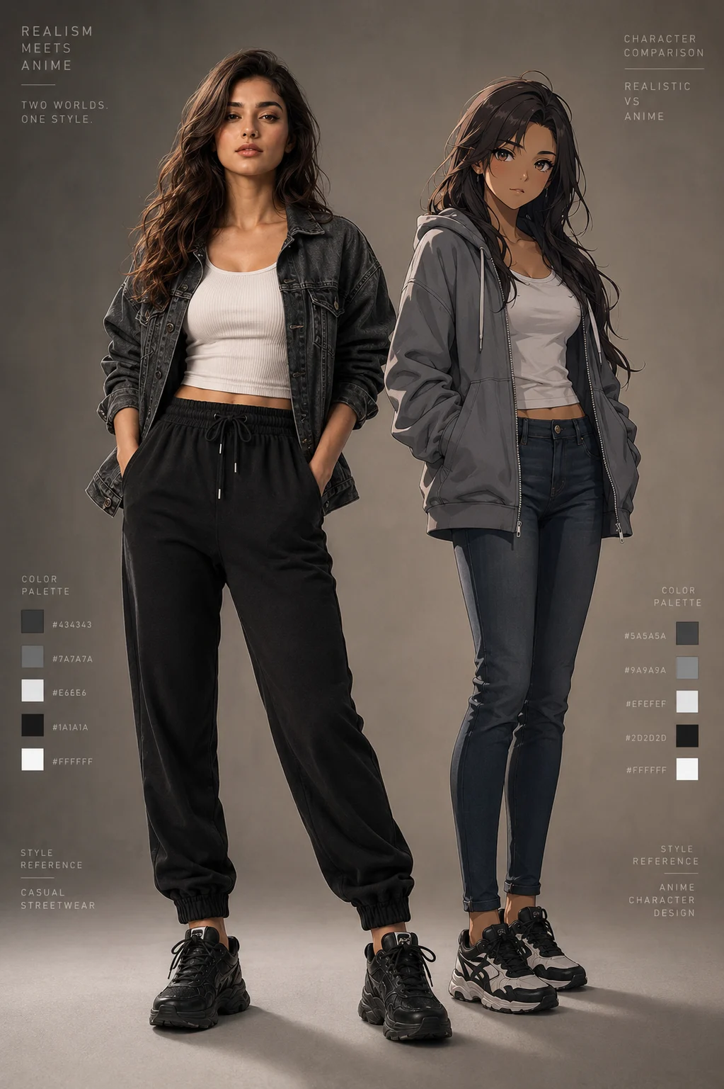 "Modern Streetwear Character Design"