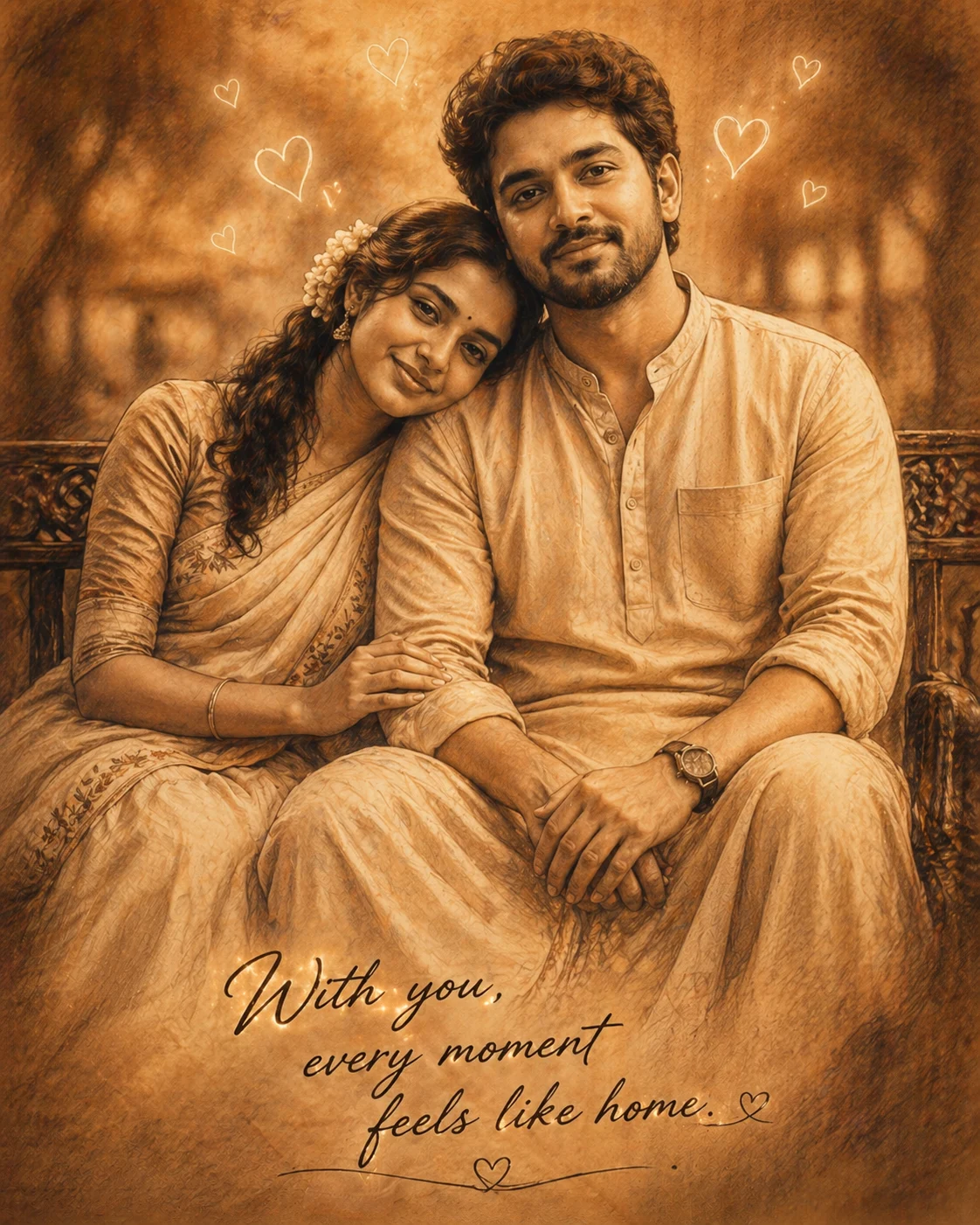 "Golden Memories of Endless Love"