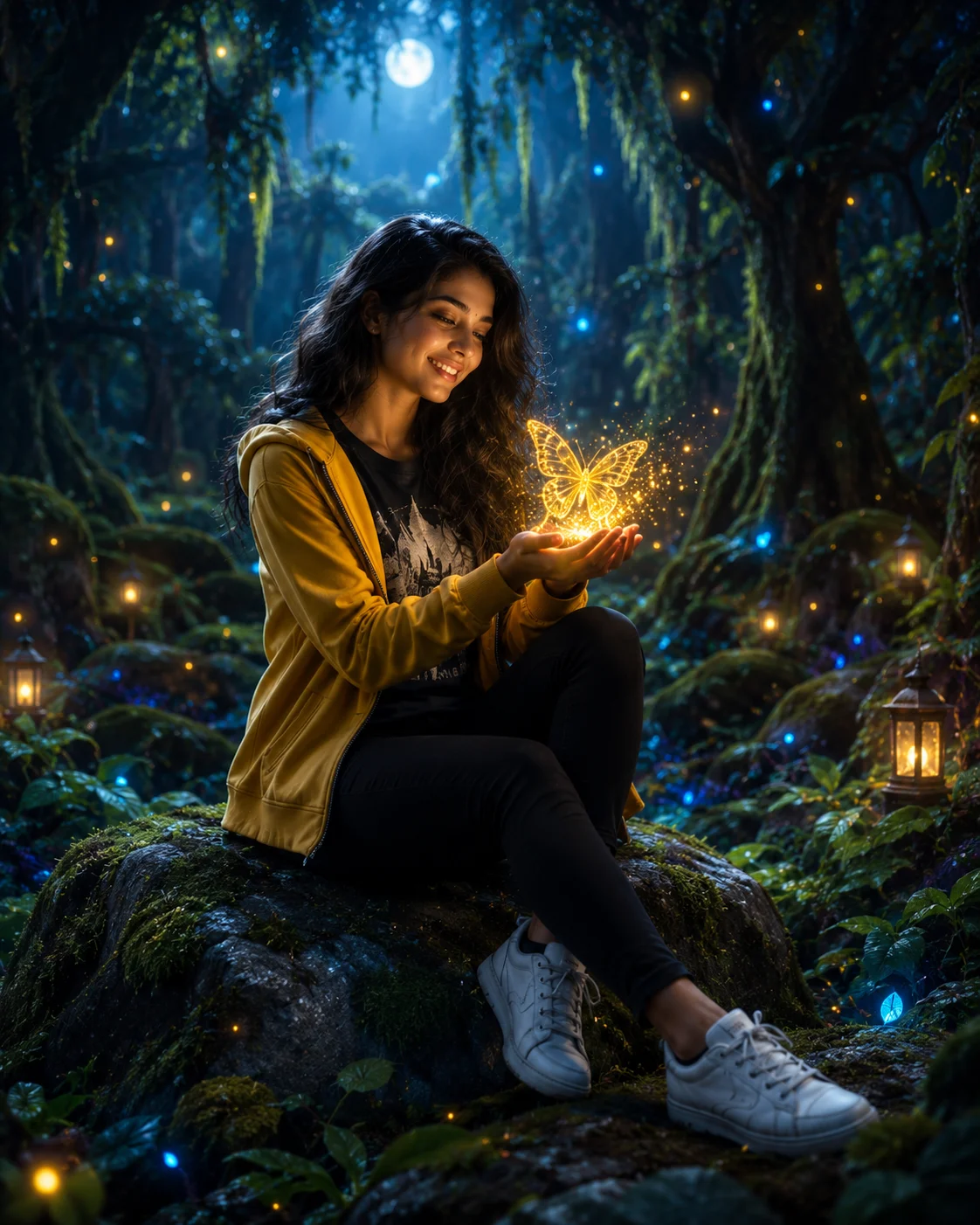 "Whispers of Magic – The Enchanted Butterfly"