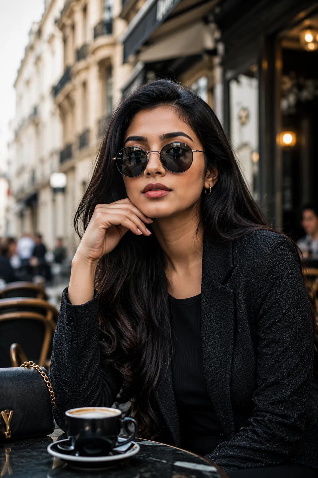"Confidence Behind the Shades"