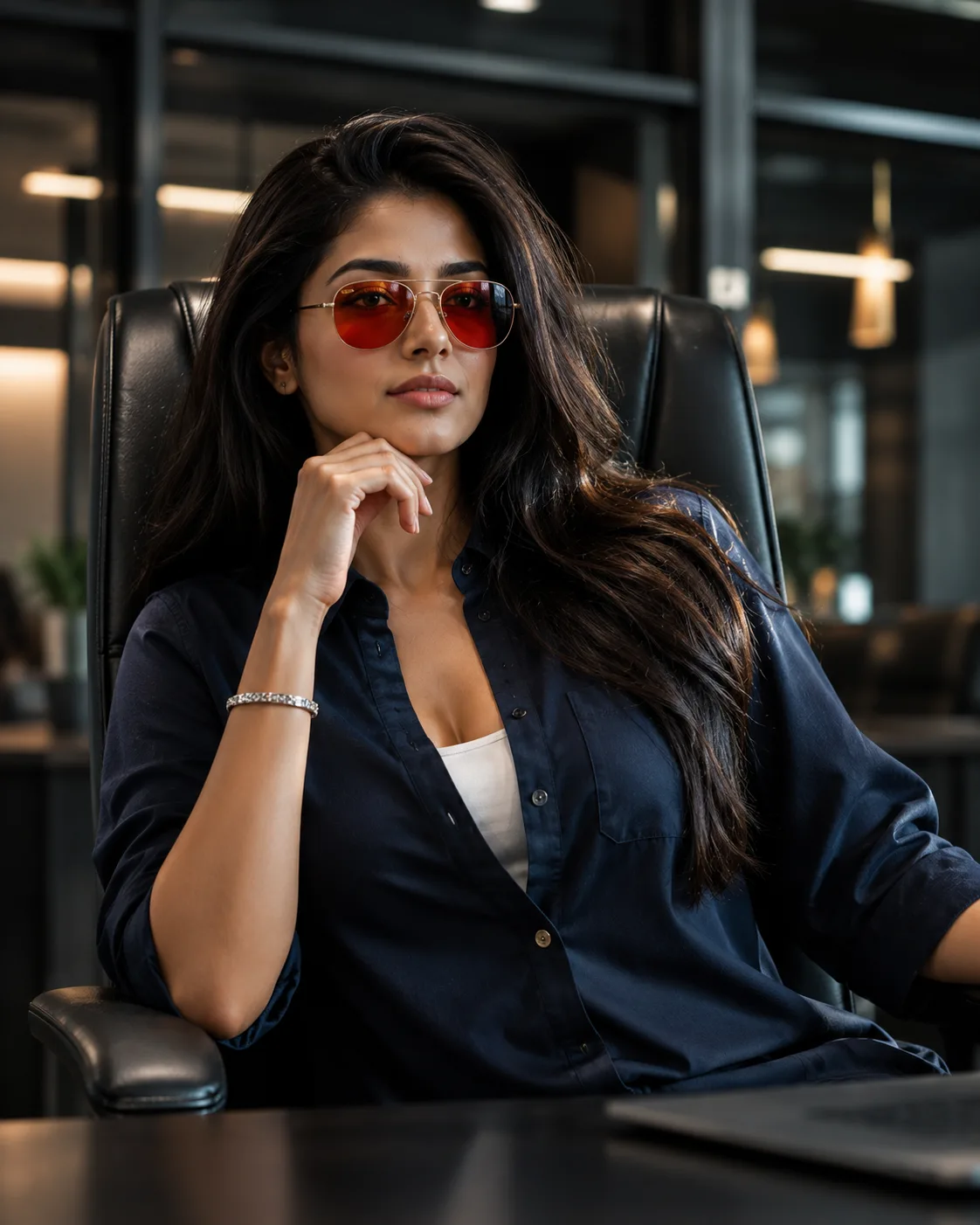 "Modern CEO Elegance"