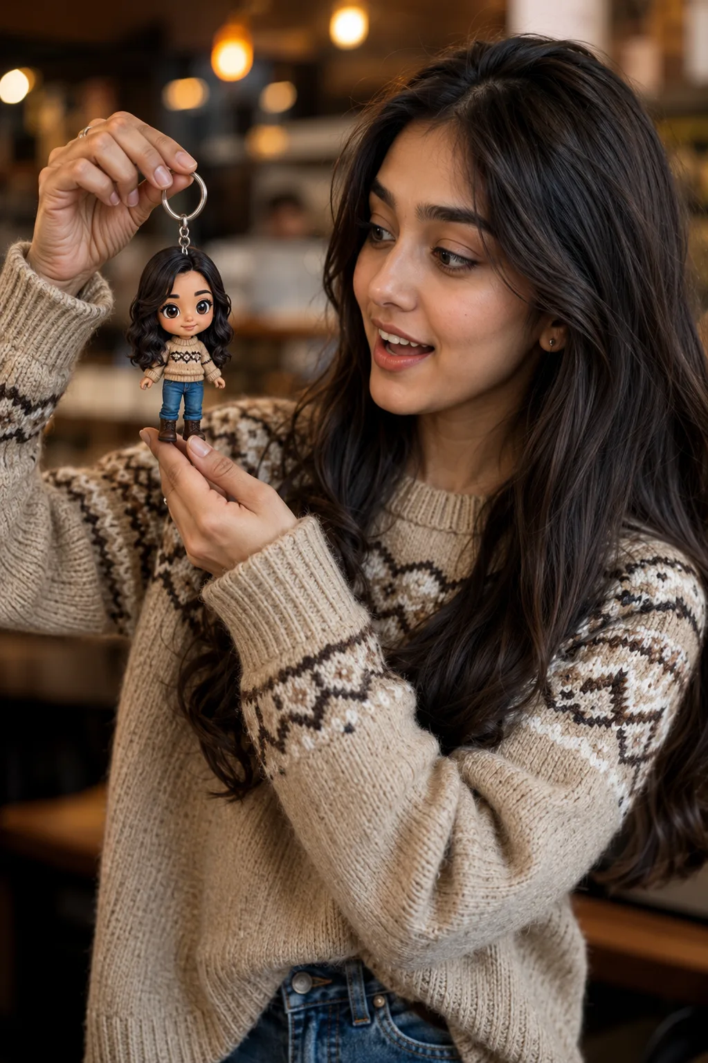 "My Mini-Me: A Pocket-Sized Surprise"