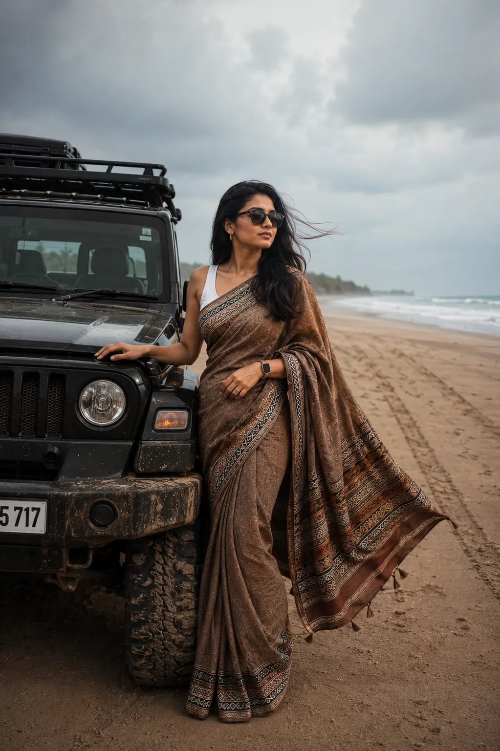 "Saree, Sand & Strength"