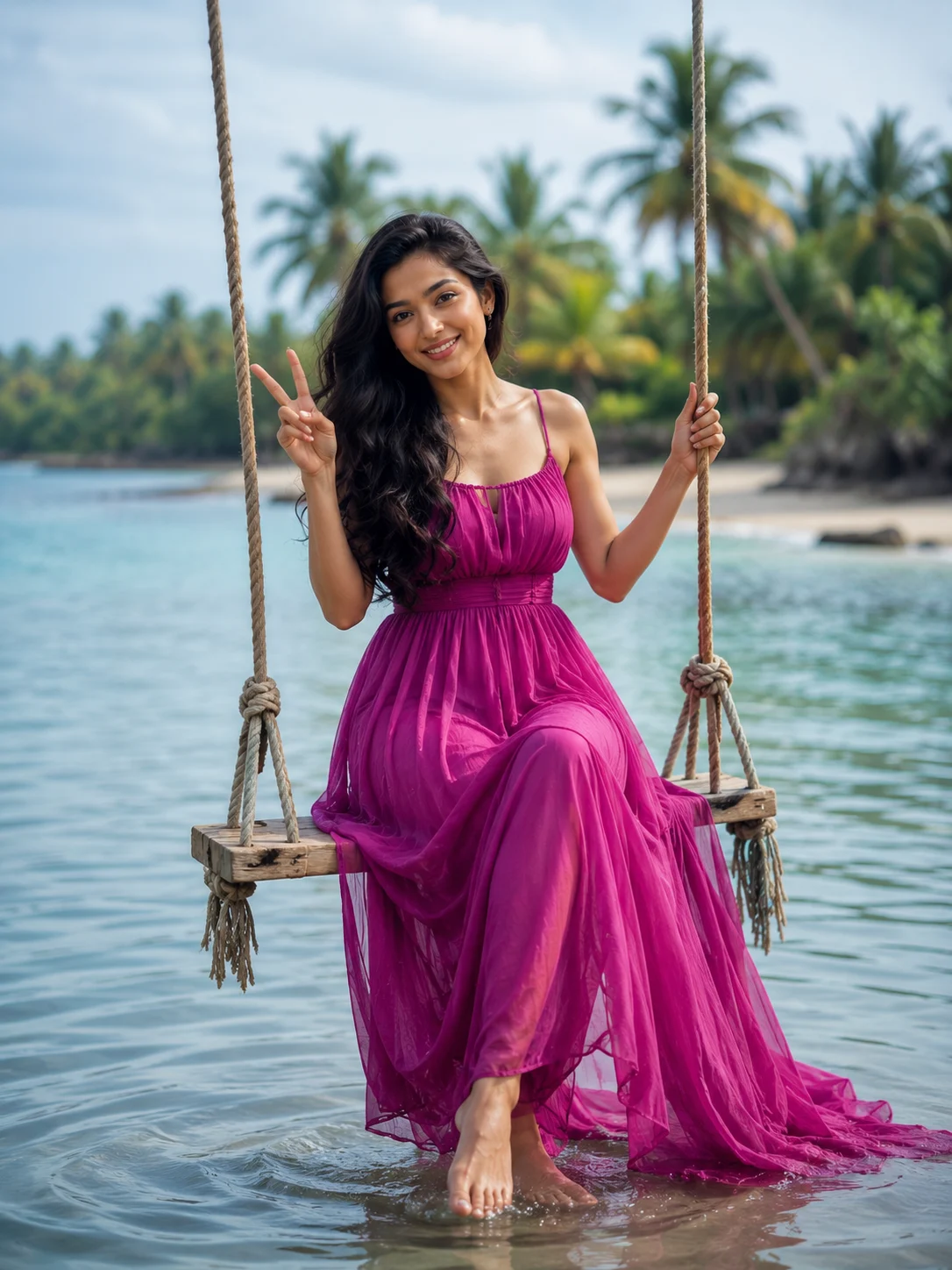 "A Serene Swingside Portrait"