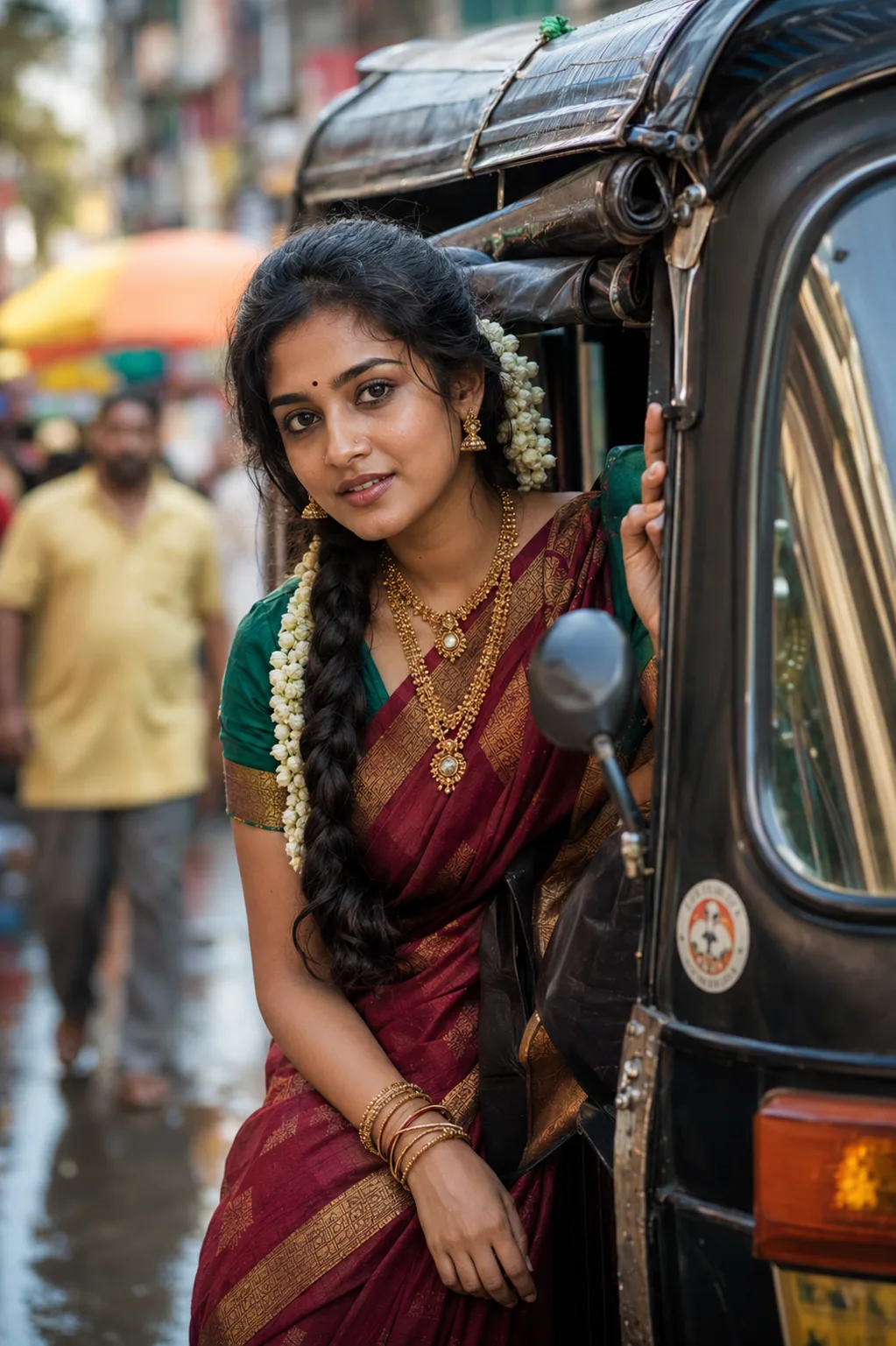 "Beauty on the Streets of South India"