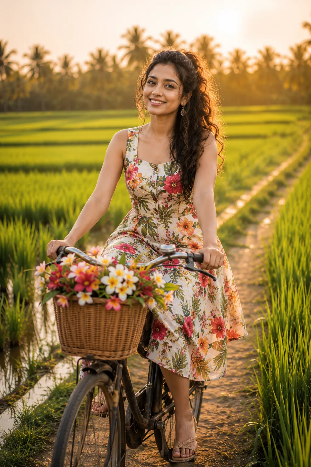 "Golden Fields & Floral Dreams"