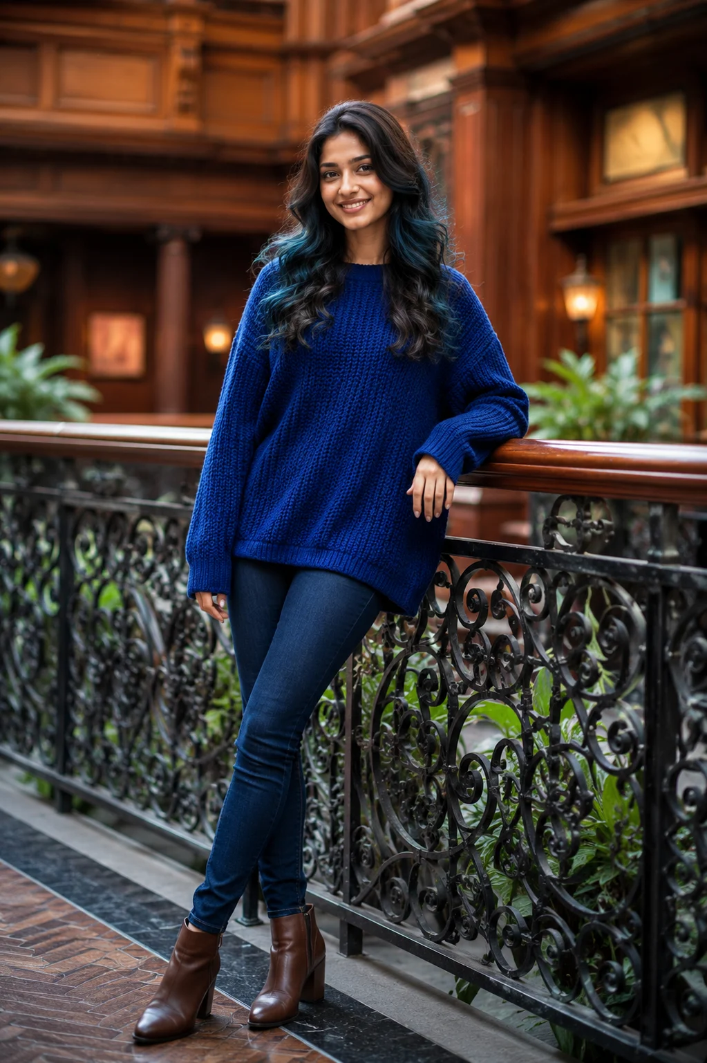 "Royal Blue Vibes & Timeless Style"