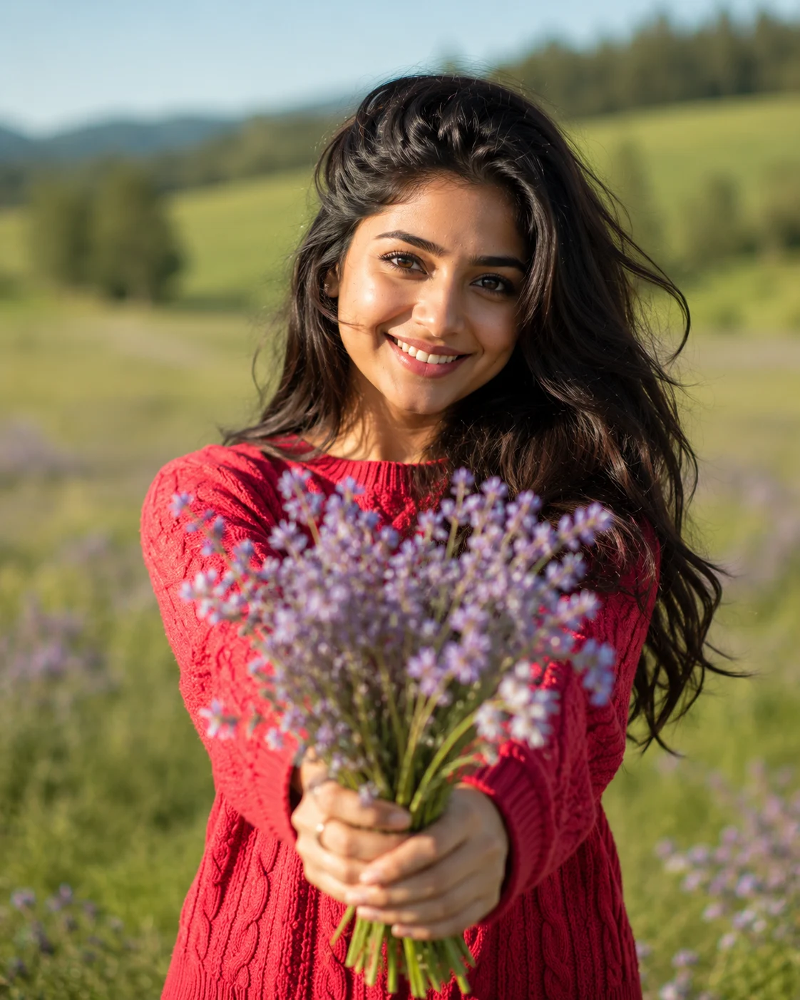 "Blooming Smiles in Nature"