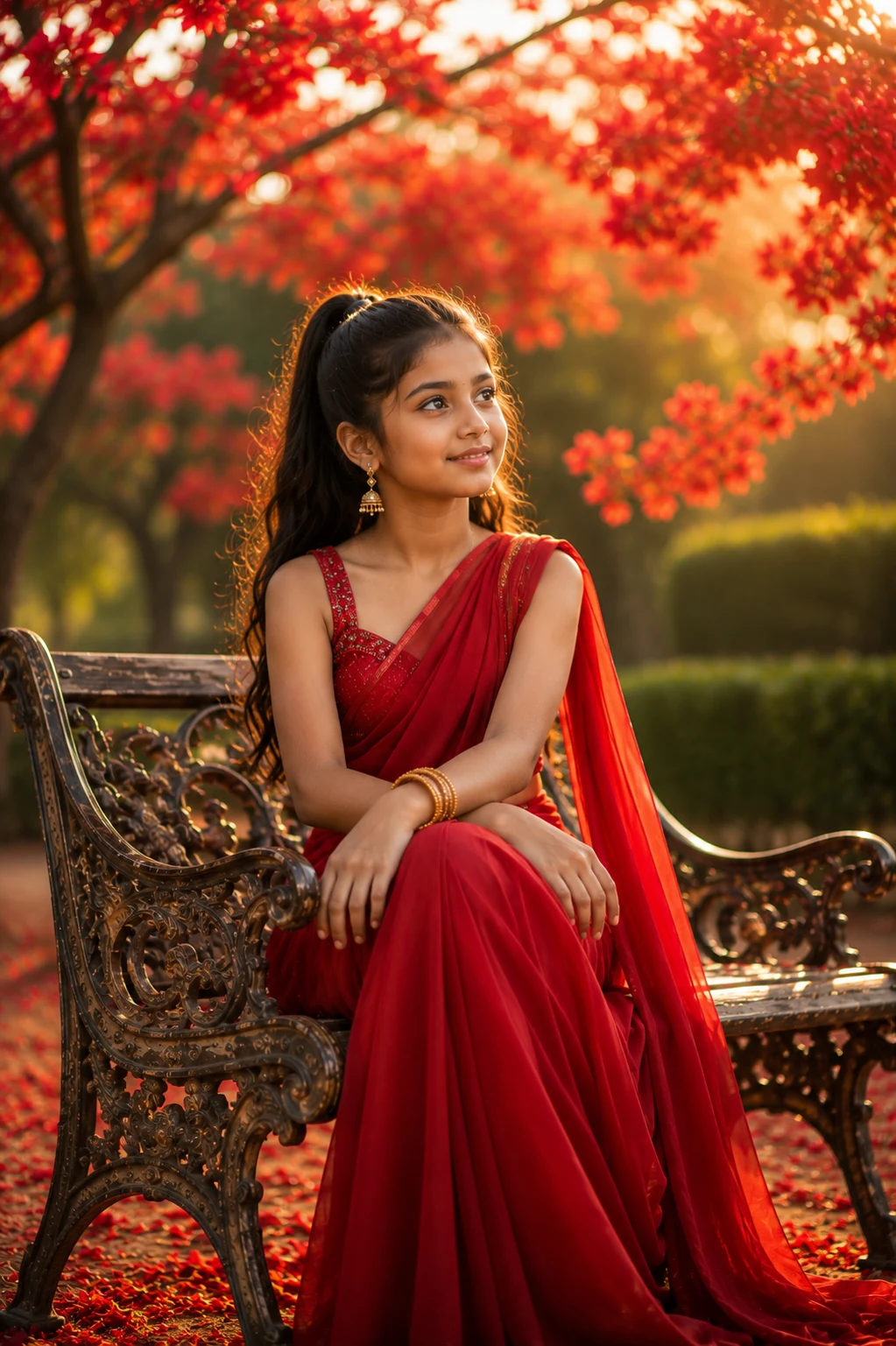 "Elegance blooms where innocence meets beauty."