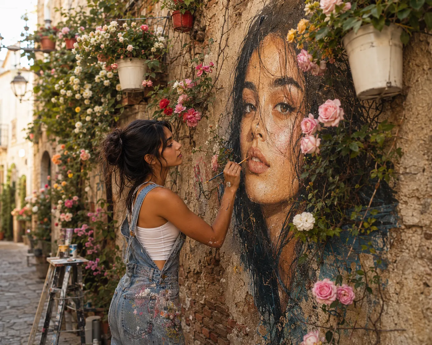 "Blooming Art: Where Creativity Meets Nature"